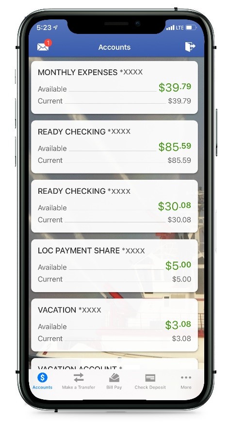 Mobile Routing Number Step 1